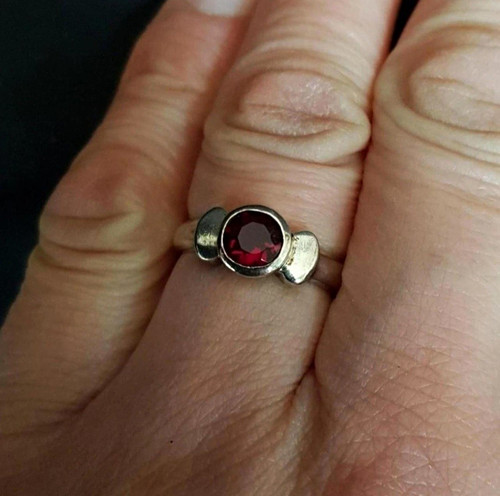 Sterling silver 925 ring - silver,