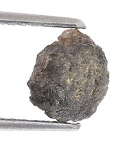 0.86ct Natural Raw Gray Brown