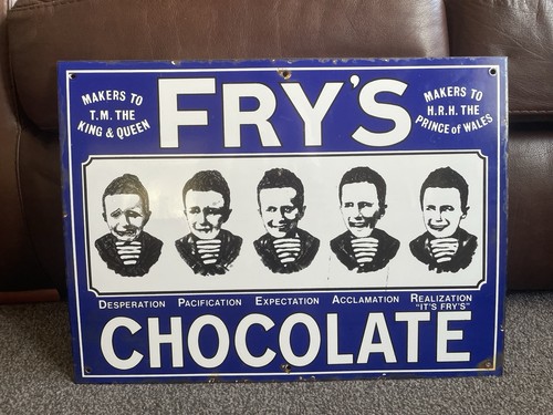 Fry chocolate advertising - chocolate,