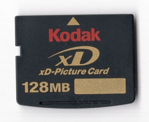 128mb kodak memory card - xd,