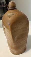 Seal impression salt glazed