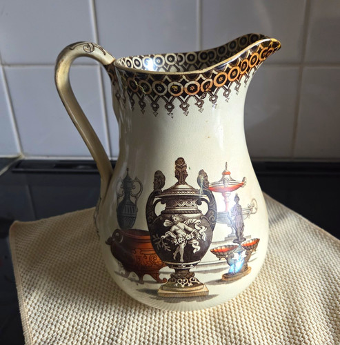 Antique morgan wood burslem - antique,