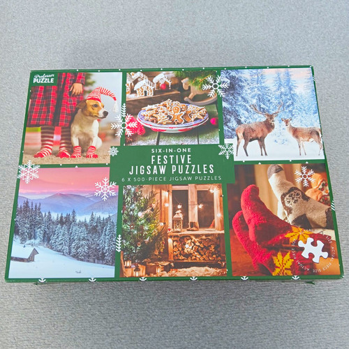 Professor puzzle six - puzzle, six-in-one