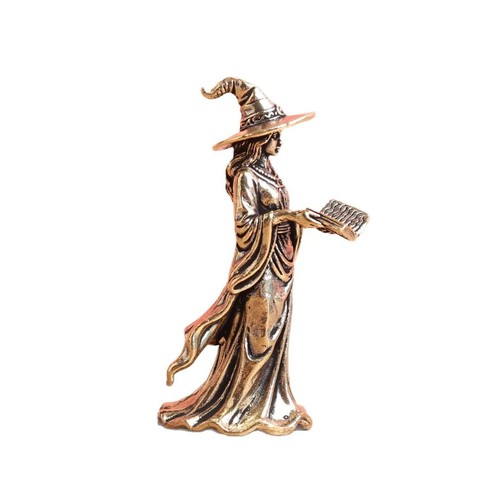 Reading brass lady - brass,