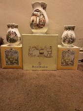 Bramley Hedge Vases Summer,  Autumn And Winter