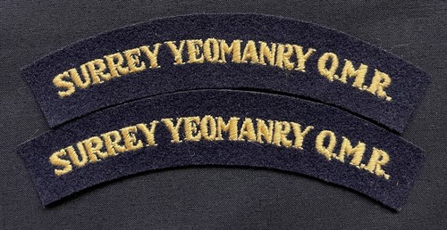 Surrey yeomanry qmr original - qmr,