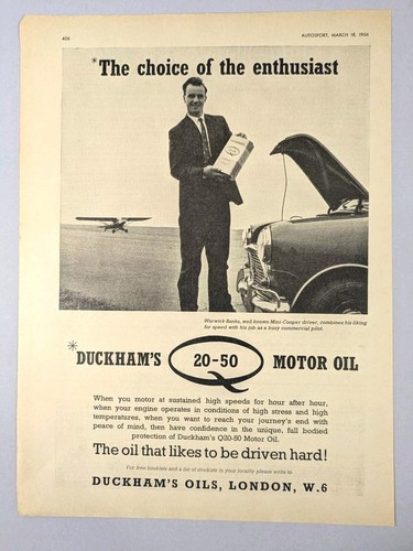 Duckhams motor oil 50 - motor,