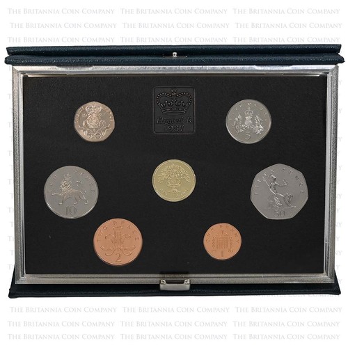1987 proof year coin - 7, uk