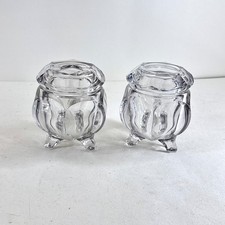 Vintage Clear Glass Vanity