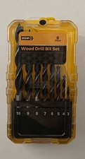 8 Piece Wood Drill Bit Set