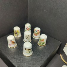 #63 Vintage China Thimbles
