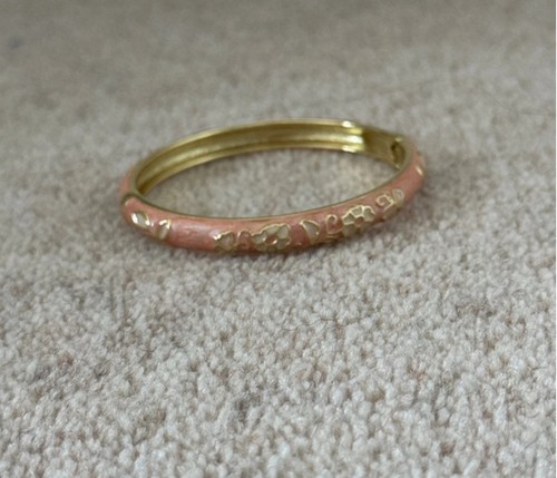 Pink gold bangle - pink,
