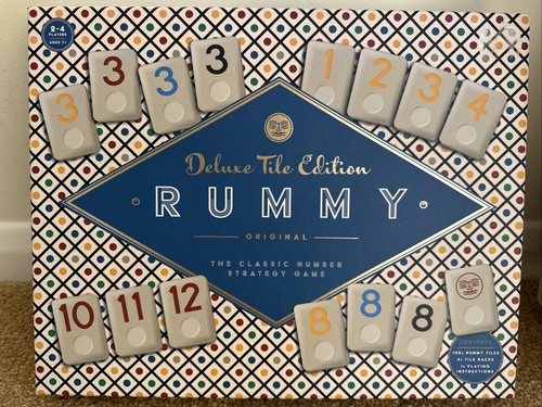 Rummy deluxe tile rummikub - deluxe,