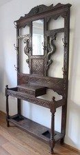 Antique Victorian Carved Oak