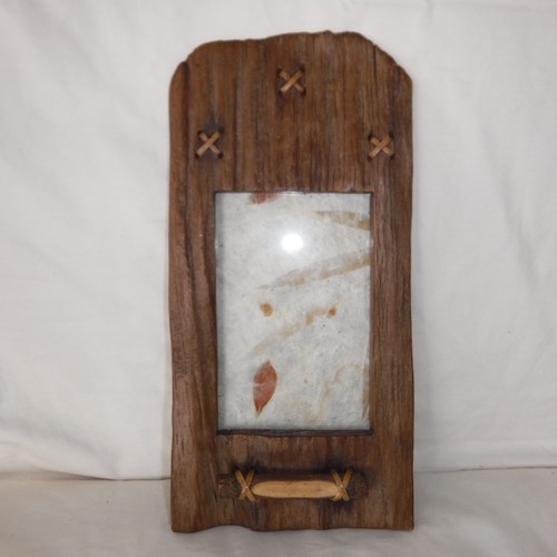 Photo frame wood rustic barn - wood,
