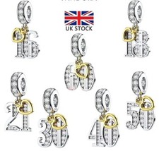 13th to 18th Birthday charm