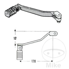 Yamaha XT 550 1983 GEAR LEVER