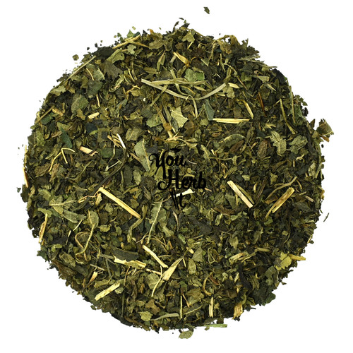 Nettle dried cut - cut, leaves
