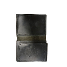 Warrant Card Holder Black Leather De Badged Used Ex Police Security Door Staff
