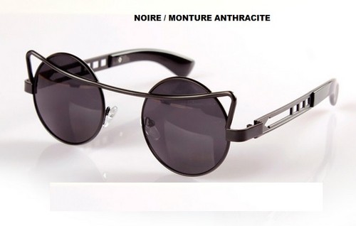 Round vintage glasses matrix - round,