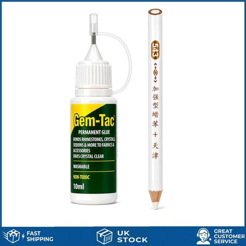 Clear permanent rhinestone - clear,