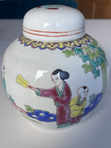 Signed hand painted 1950s - signed,