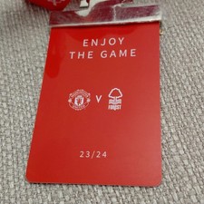 TICKET STUB/ HOSPITALITY PASS