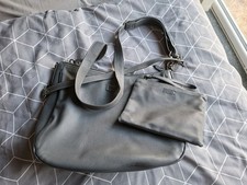 Mia Tui graphite Charlotte Faux Leather Bag