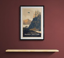 Harry Potter And The Chamber Of Secrets Print  Limited  Olly Moss/Pottermore