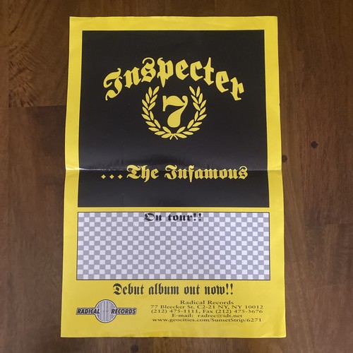Inspecter poster punk - punk, oi