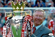 Sir Alex Ferguson Signed 12X8 Photo Manchester United JSA AK29153 COA (1479)