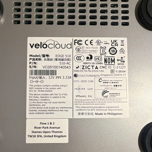 Velocloud edge 510 enterprise - edge,