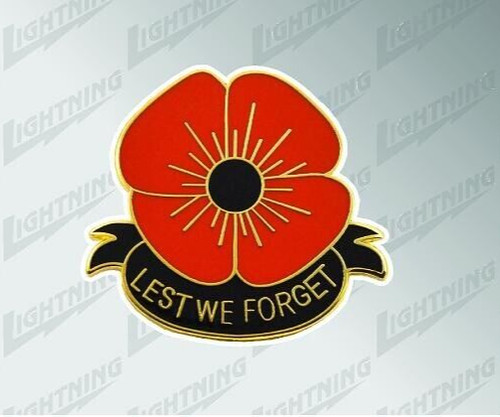Lest forget poppy vinyl - we,
