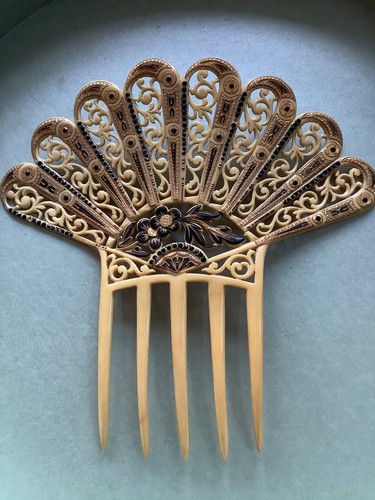 Antique art deco hair - antique, comb