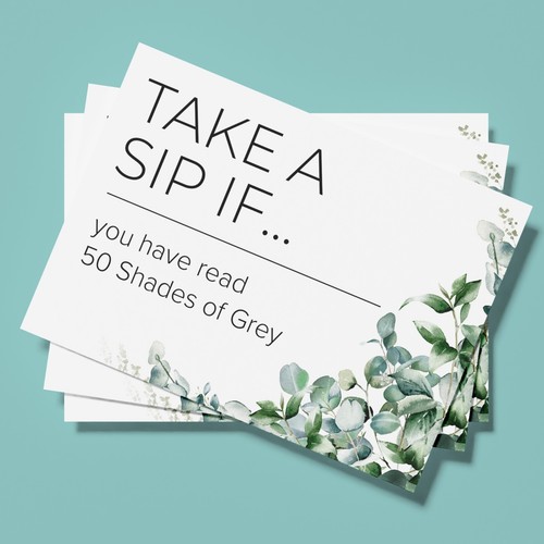 Drink hen party games - drink, if