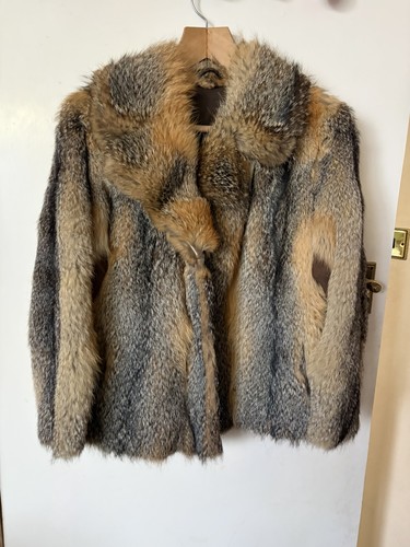 Fox fur jacket vintage - fox,
