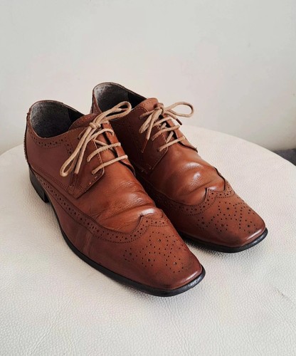 Gucinari mens brown - gucinari, leather