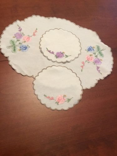 Piece embroidered irish - 3,