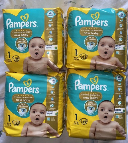 Packs pampers nappies - pampers,