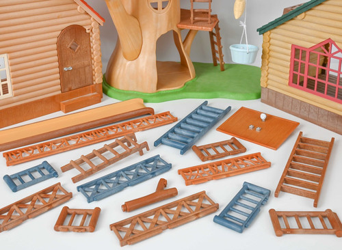 Sylvanian log cabin - log, &
