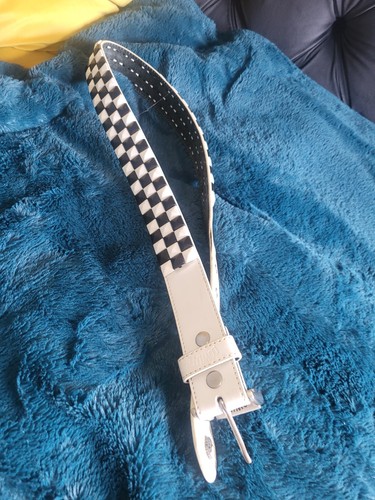 Triple studded leather - leather, belt