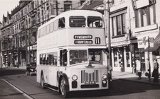Tynemouth Leyland Titan Bus Photo 180 AVK Route 11 North Shields 1950s