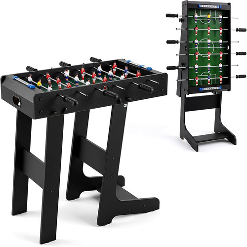 Compact folding foosball - foosball, table