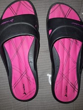 RIDER Pink & Black sandals UK
