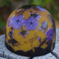 VINTAGE Lamp Shade Art Glass