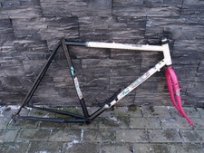 1990s steel road bike frame