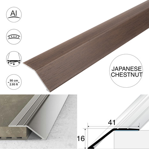 Wood effect ramp door - wood,