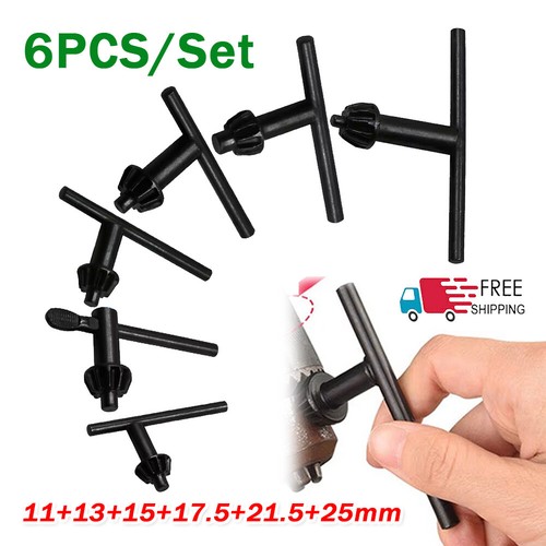 Black chuck key - black, set