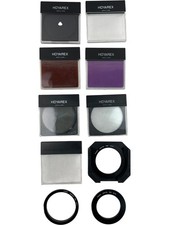 Hoyarex Circular and Square Photography Filters System Set with Adapter Rings 