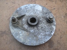 BSA 250 441 500 650 unit A65 ?? rear back wheel QD hub type alloy brake plate